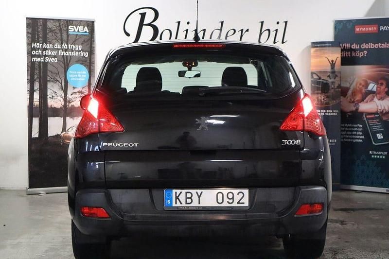 Begagnad Peugeot 3008 120 HK (88 kW) 2009 Svart Kombi