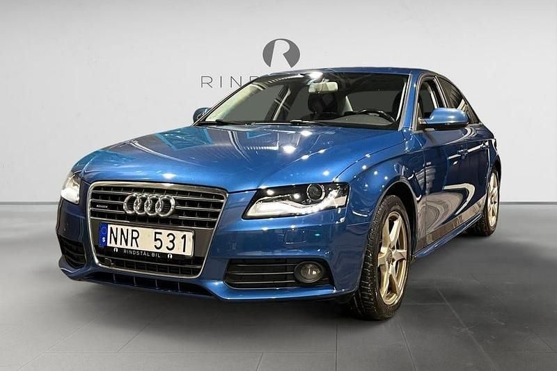 Begagnad Audi A4 180 HK (132 kW) 2011 Blå Sedan