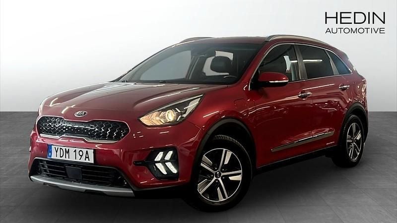 Röd (orange) Begagnad 2019 Kia Niro Advance SUV | 209 900 kr (Marknadspris) - Bild 1/4