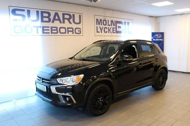 Svart Begagnad 2018 Mitsubishi ASX SUV | 139 900 kr (Marknadspris) - Bild 1/4