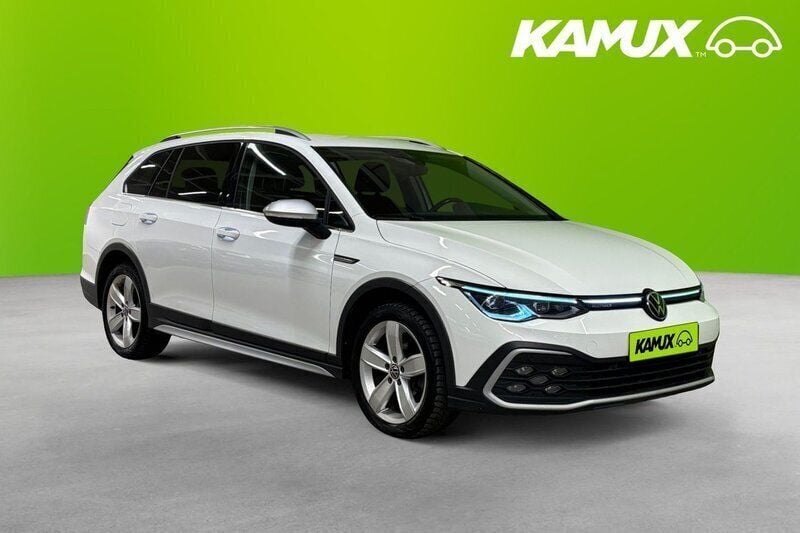Vit Begagnad 2021 VW Golf Alltrack Kombi | 289 800 kr (Marknadspris) - Bild 1/3