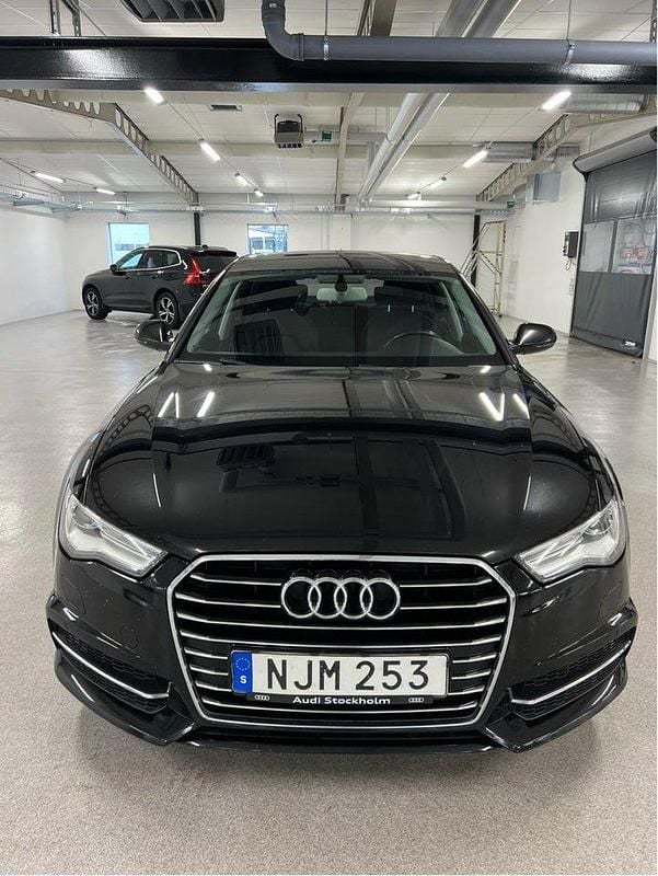 Svart Begagnad 2016 Audi A6 Sport Sedan | 150 000 kr (Marknadspris) - Bild 1/4