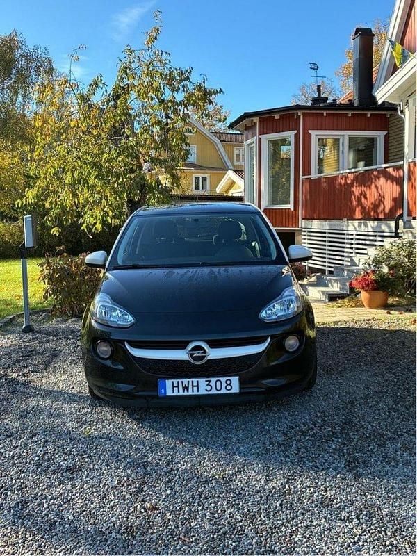 Svart Begagnad 2015 Opel Adam Halvkombi | 59 000 kr - Bild 1/4