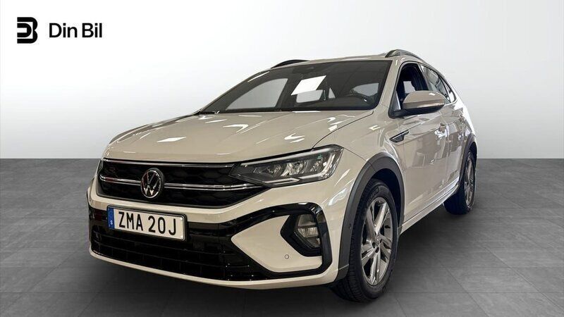 Grå Begagnad 2021 VW Taigo R-line SUV | 234 900 kr (Marknadspris) - Bild 1/4