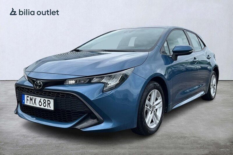 Blå Begagnad 2019 Toyota Corolla Active Halvkombi | 189 900 kr (Lite dyr) - Bild 1/3