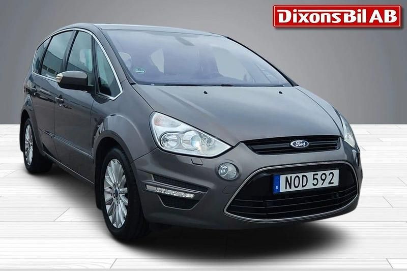 Brun Begagnad 2014 Ford S-MAX Business Edition Minibuss | 104 900 kr (Marknadspris) - Bild 1/4