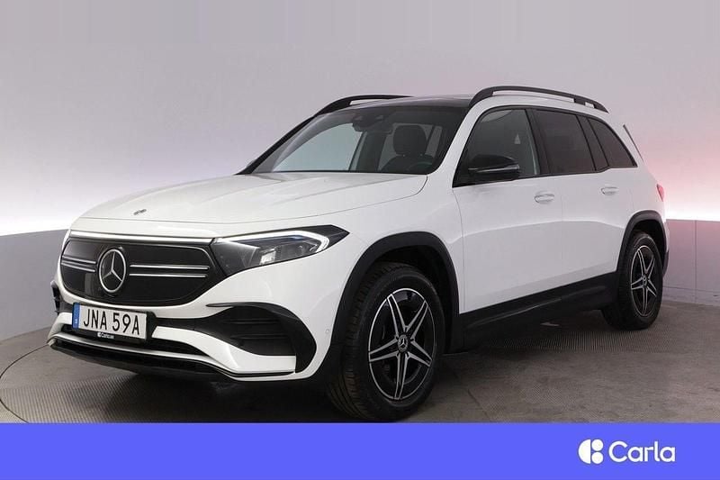 Vit Begagnad 2023 Mercedes EQB300 AMG SUV | 449 900 kr (Marknadspris) - Bild 1/3