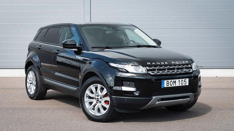 Svart Begagnad 2014 Land Rover Range Rover evoque Pure SUV | 138 900 kr (Marknadspris) - Bild 1/4