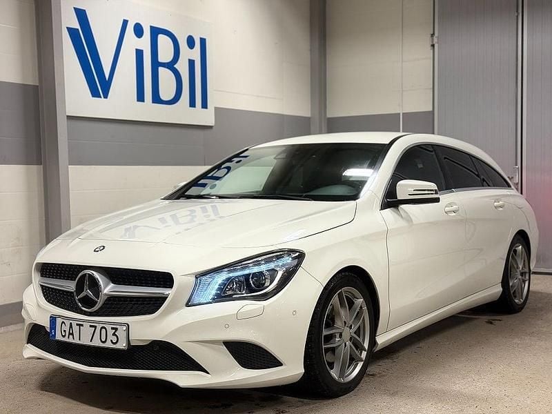Begagnad Mercedes CLA200 Shooting Brake 156 HK (114 kW) 2015 Vit Kombi