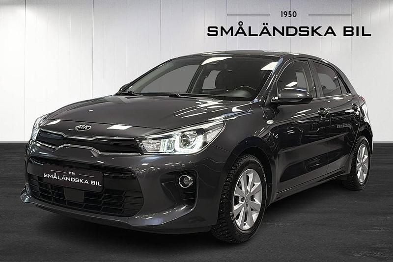 Begagnad Kia Rio Advance 84 HK (61 kW) 2019 Grå Halvkombi
