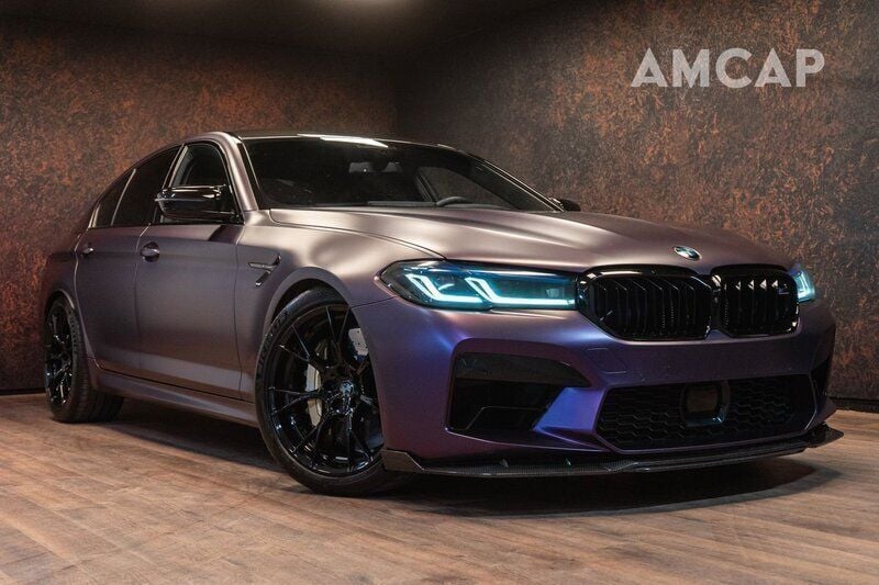 Mörkblå Begagnad 2023 BMW M5 Competition Edition Sedan | 1 249 500 kr (Lite dyr) - Bild 1/4