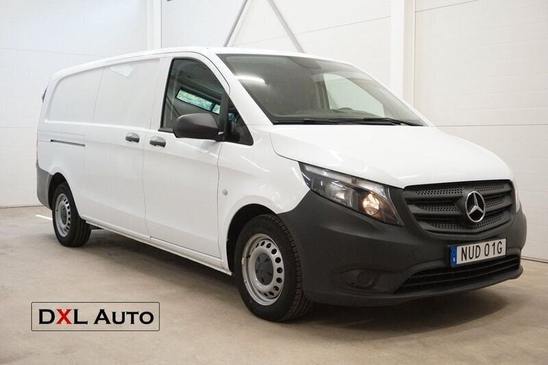 Vit Begagnad 2020 Mercedes Vito Minibuss | 169 900 kr (Superpris) - Bild 1/4