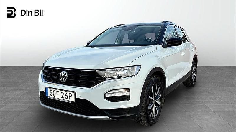 Begagnad VW T-Roc 116 HK (85 kW) 2020 Pure white/black SUV
