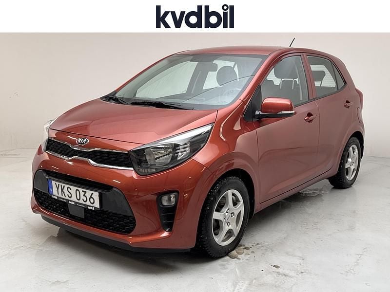 Orange Begagnad 2018 Kia Picanto Halvkombi | 84 000 kr (Superpris) - Bild 1/3