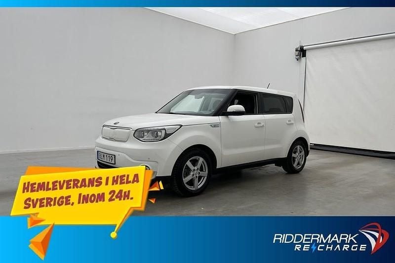 Vit Begagnad 2018 Kia Soul SUV | 114 900 kr (Marknadspris) - Bild 1/3