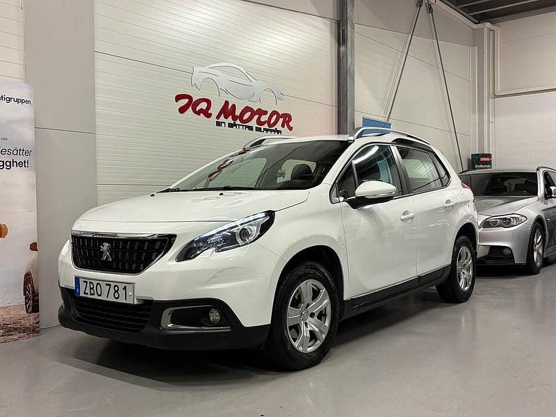 Vit Begagnad 2017 Peugeot 2008 SUV | 94 900 kr (Marknadspris) - Bild 1/4
