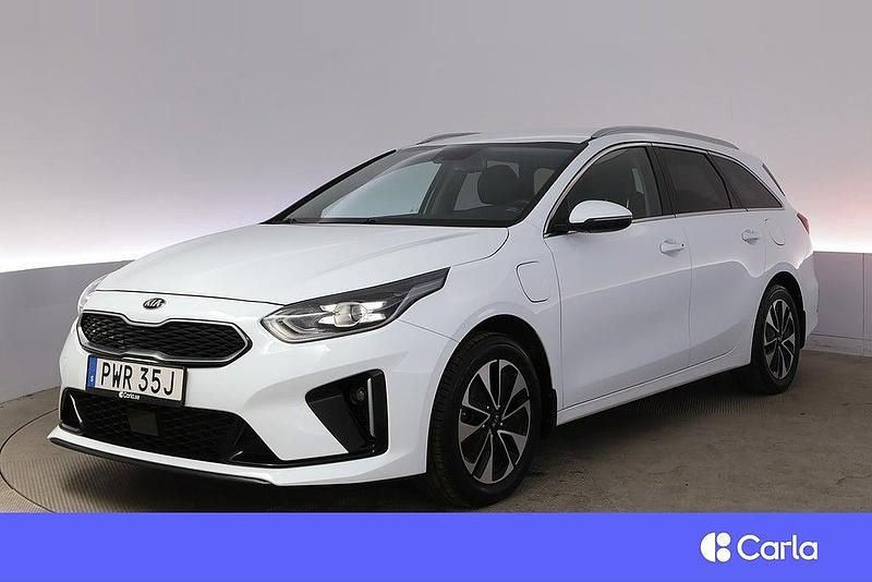 Vit Begagnad 2021 Kia Ceed Sportswagon Advance Kombi | 213 900 kr (Marknadspris) - Bild 1/4