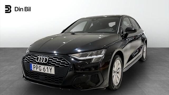 Brilliantsvart Begagnad 2022 Audi A3 Proline | 249 000 kr (Lite dyr) - Bild 1/4