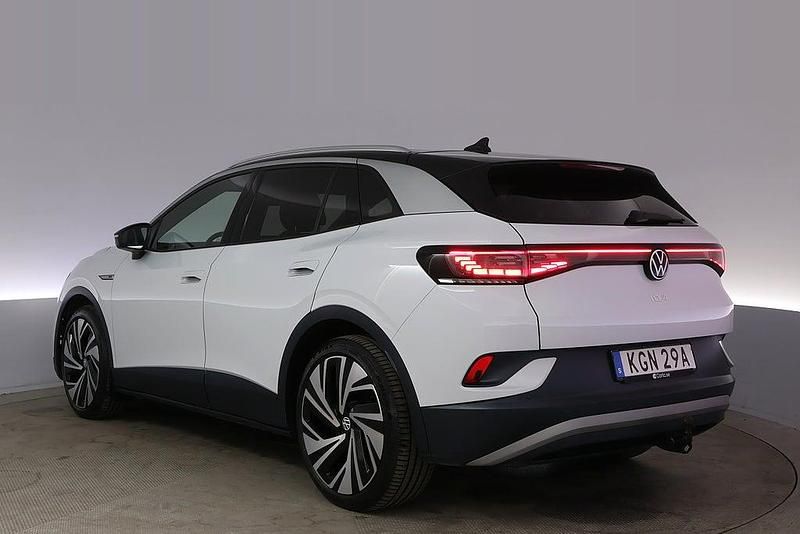 Begagnad VW ID.4 Pro Performance 210 kW (286 HK) 2021 Vit SUV