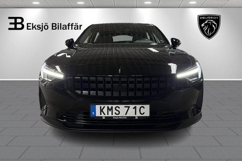 Begagnad Polestar 2 Long Range Dual motor 309 kW (421 HK) 2021 Svart Halvkombi