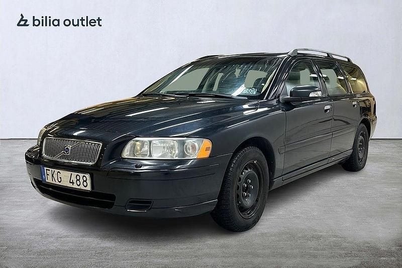 Svart Begagnad 2007 Volvo V70 Kombi | 14 900 kr (Superpris) - Bild 1/4
