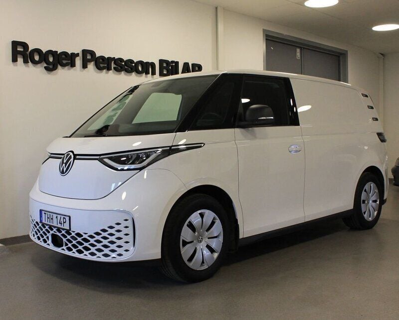 Vit Begagnad 2023 VW ID. Buzz Van | 499 000 kr (Marknadspris) - Bild 1/4