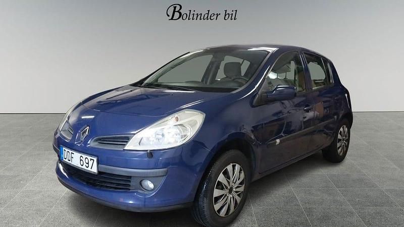 Begagnad Renault Clio R.S. 75 HK (55 kW) 2008 Mörkblå Halvkombi