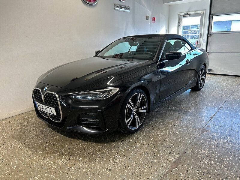 Begagnad BMW 430 Cabriolet M Sport 259 HK (190 kW) 2022 Svart Cab