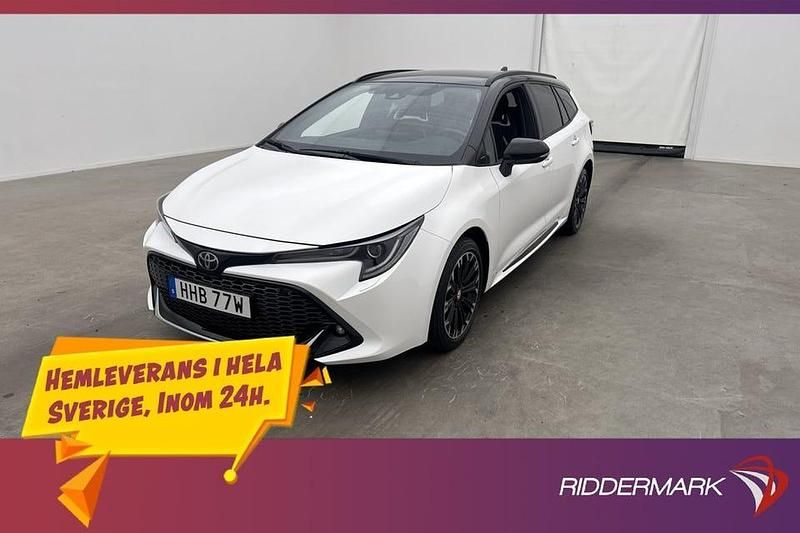 Vit Begagnad 2022 Toyota Corolla Sport Kombi | 299 800 kr (Marknadspris) - Bild 1/3