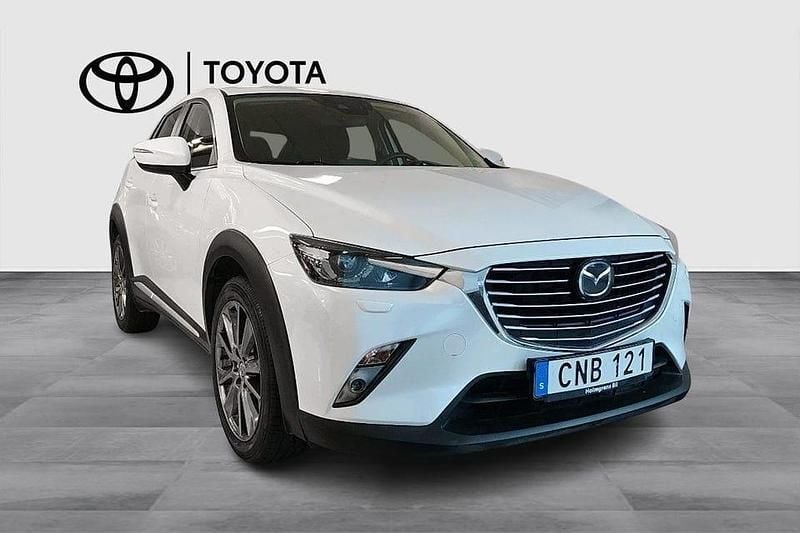 Begagnad Mazda CX-3 Optimum 121 HK (88 kW) 2017 Vit SUV