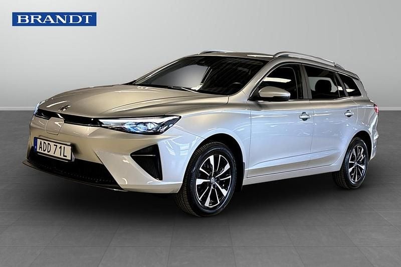 Grå Begagnad 2022 MG MG5 EV Comfort Kombi | 199 900 kr (Marknadspris) - Bild 1/4