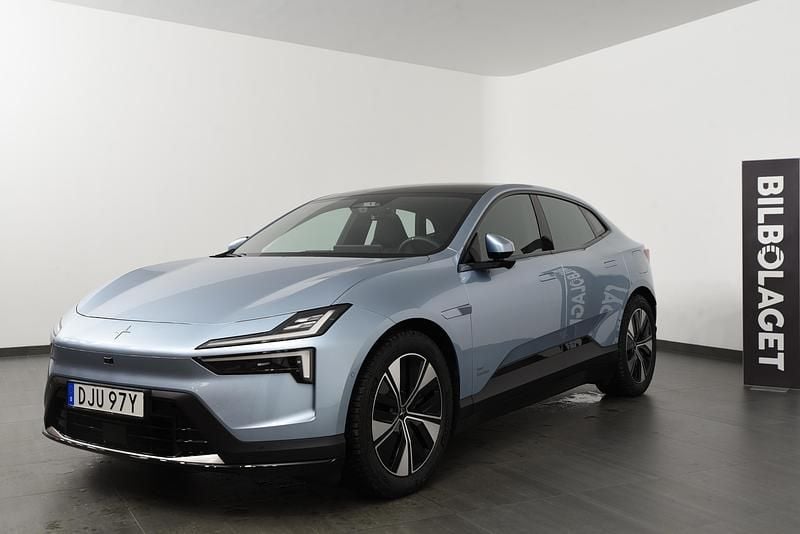 Ny Polestar 4 Long Range Single Motor 200 kW (272 HK) 2025 Blå SUV