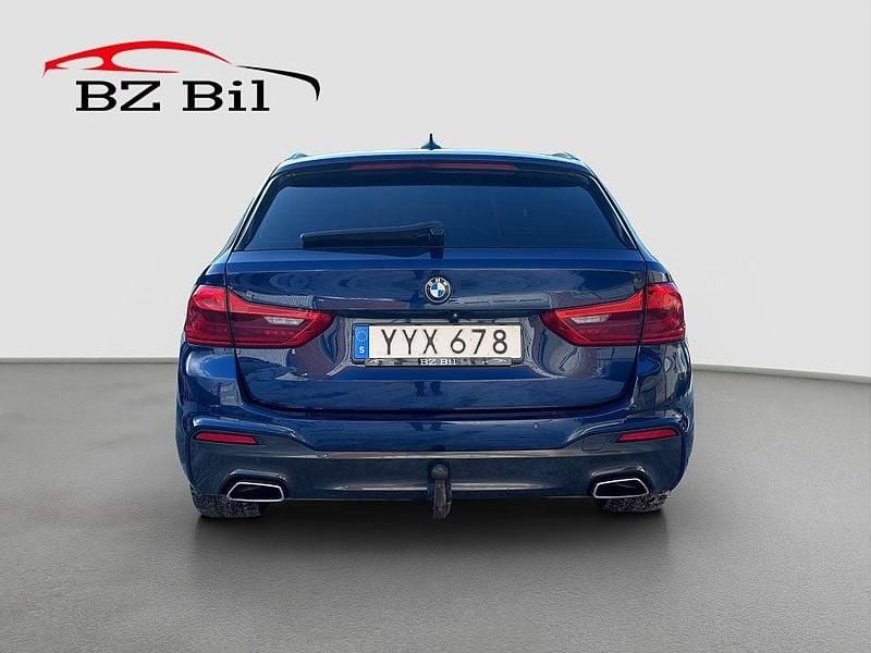 Begagnad BMW 540 M Sport 320 HK (235 kW) 2017 Blå Kombi