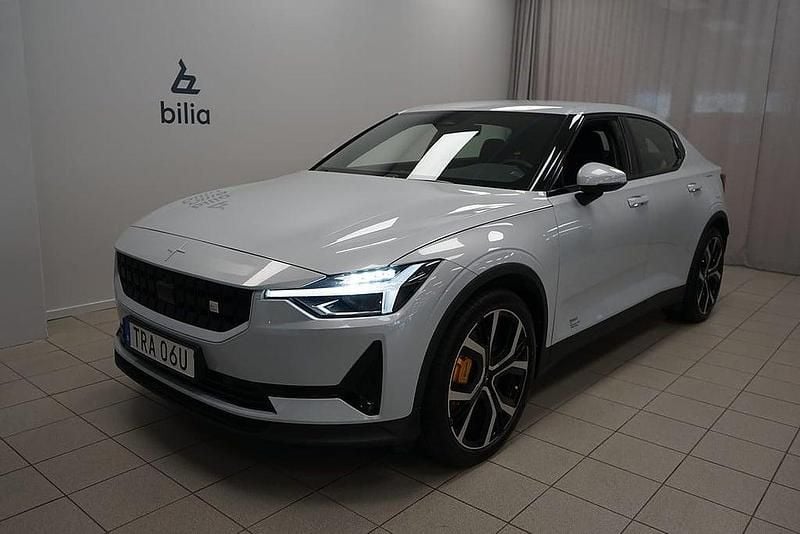 Silver Begagnad 2022 Polestar 2 Performance Halvkombi | 379 900 kr (Marknadspris) - Bild 1/3