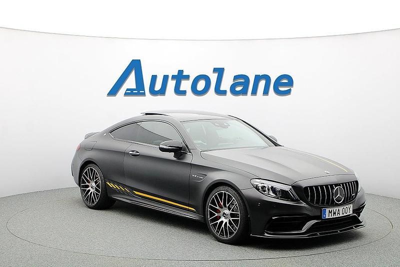 Begagnad Mercedes C63S AMG AMG 510 HK (375 kW) 2022 Grå Sportkupé