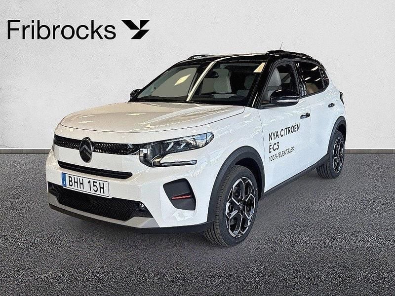 Vit Ny 2025 Citroën e-C3 Halvkombi | 337 800 kr (Marknadspris) - Bild 1/4