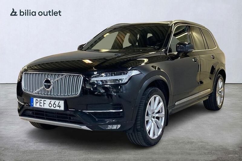 Svart Begagnad 2017 Volvo XC90 Inscription SUV | 299 900 kr (Superpris) - Bild 1/3