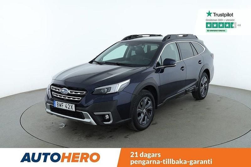 Mörkblå Begagnad 2021 Subaru Outback SUV | 350 000 kr (Marknadspris) - Bild 1/4