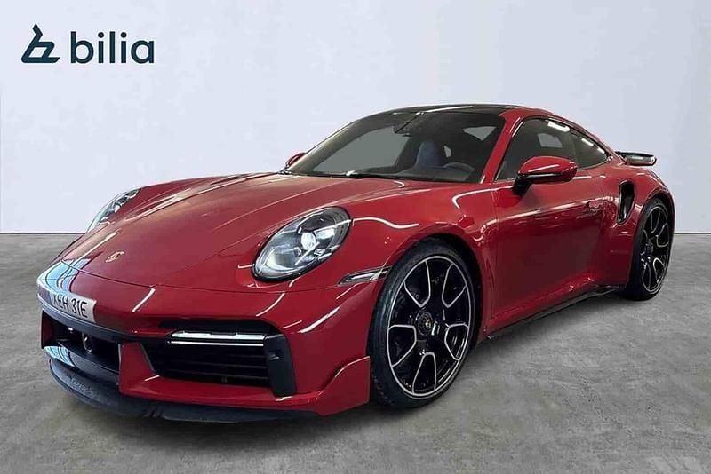 Röd Begagnad 2024 Porsche 911 Turbo S Sportkupé | 2 795 000 kr - Bild 1/1