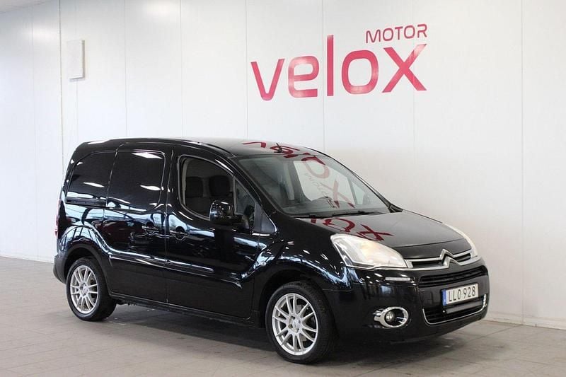 Svart Begagnad 2014 Citroën Berlingo Minibuss | 54 900 kr (Bra pris) - Bild 1/4
