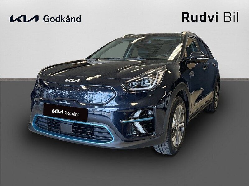 Blå Begagnad 2021 Kia e-Niro Advance SUV | 299 900 kr (Lite dyr) - Bild 1/4