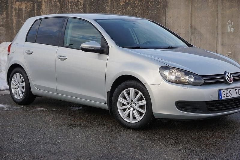 Begagnad VW Golf VI 122 HK (89 kW) 2009 Grå Halvkombi