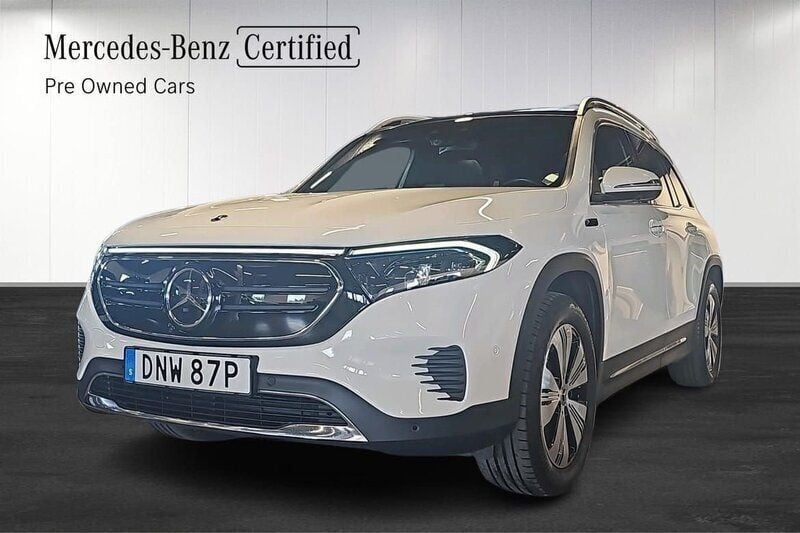 Vit Begagnad 2022 Mercedes EQB300 Progressive SUV | 399 900 kr (Marknadspris) - Bild 1/4