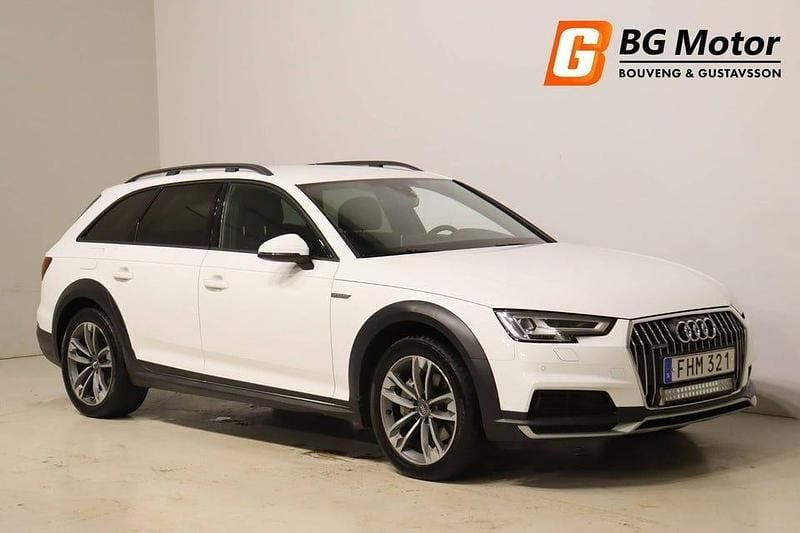 Vit Begagnad 2018 Audi A4 Allroad Proline Kombi | 189 900 kr (Bra pris) - Bild 1/4