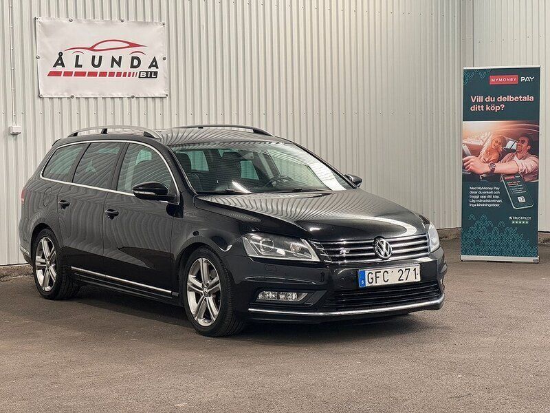 Svart Begagnad 2013 VW Passat GT Kombi | 104 900 kr (Marknadspris) - Bild 1/4
