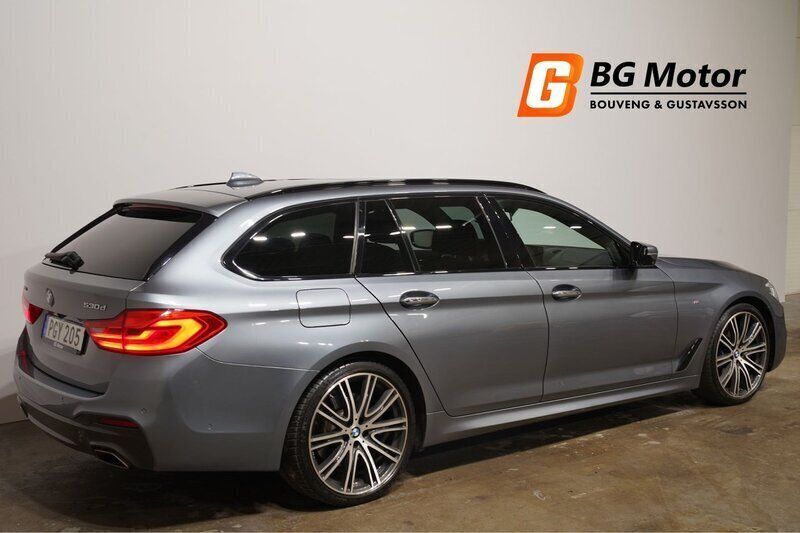 Begagnad BMW 530 M Sport 266 HK (195 kW) 2017 Blå Kombi
