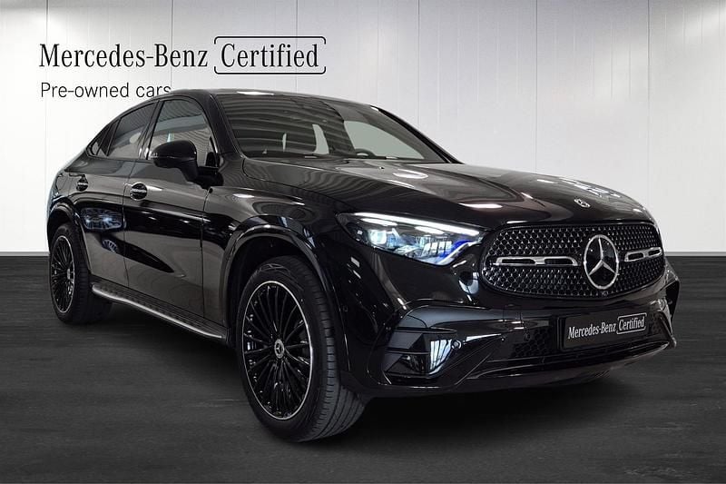 Ny Mercedes GLC300e 2026 Svart Sportkupé