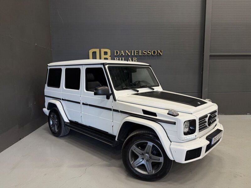 Vit Begagnad 2017 Mercedes G350 AMG SUV | 749 800 kr - Bild 1/4