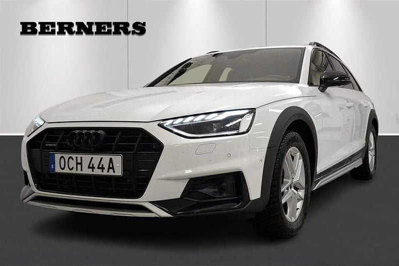Vit Begagnad 2024 Audi A4 Allroad Comfort Kombi | 429 900 kr (Marknadspris) - Bild 1/4