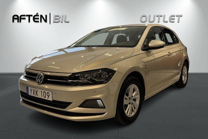 Silver Begagnad 2017 VW Polo Halvkombi | 139 800 kr (Marknadspris) - Bild 1/3